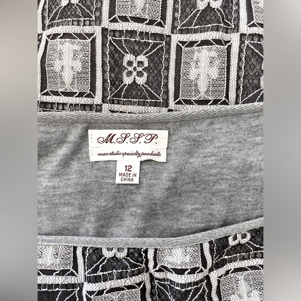 MSSP Grey Skirt Size 12 Great used condition